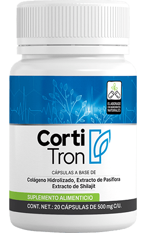 CortiTron es un suplemento alimenticio premium formulado con Colágeno Hidrolizado, Extracto de Pasiflora y Extracto de Shilajit, una combinación natural que contribuye al bienestar general y apoya de forma efectiva los procesos de control y pérdida de peso. Elaborado con componentes naturales y bajo altos estándares de calidad, este producto en cápsulas de 500 mg ayuda a promover equilibrio, vitalidad y una mejor gestión del metabolismo. Con 20 cápsulas por envase, CortiTron se posiciona como una solución confiable y segura para quienes buscan mejorar su salud y reforzar su rutina diaria mientras avanzan hacia sus objetivos de peso.